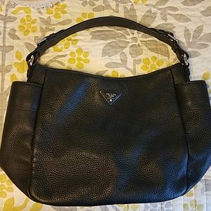 Prada Vitello Diano Hobo Handbag